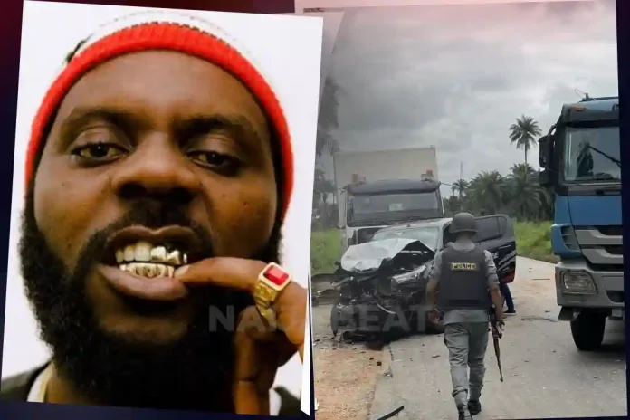 Odumodu Blvck called out for gaining sympathy with old accident photos