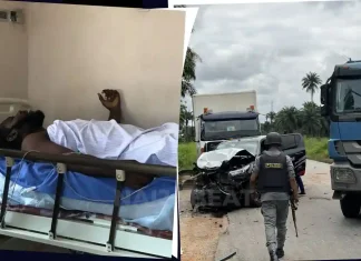 Rapper Odumodu Blvck hospitalised after involvement in ghastly motor accident